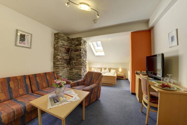 Doppelzimmer Superior, Bad und Wc ein Raum in Hohe Tauern, Flattach