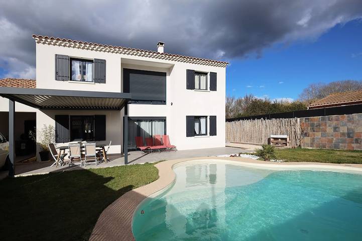 Ferienhaus für 8 Personen, mit Terrasse und Whirlpool sowie Garten und Sauna - 1