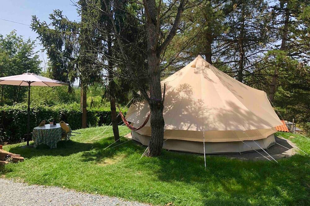 Vendee De Bivouac (4 estaciones climatizadas) \"les pins\" -sauna in Chaix, Fontenay-le-Comte