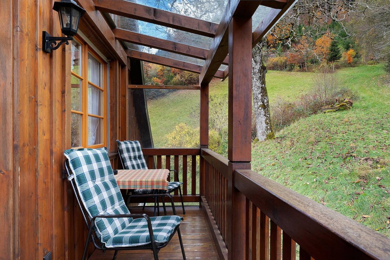 Ganze Wohnung, Ferienwohnung 'Waldblick, 50 Qm' mit Gemeinschaftsgarten, Balkon und Wi-Fi in Bad Rippoldsau-Schapbach, Mittlerer Schwarzwald