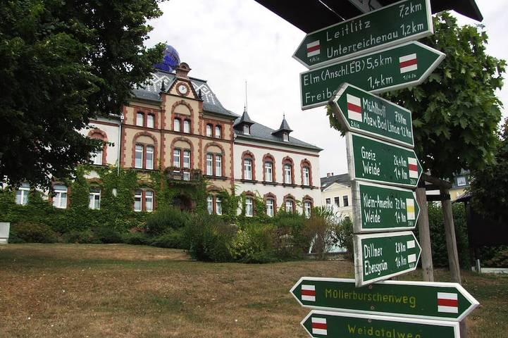 Doppelzimmer Nr 2 - Pension Monika in Pausa-Mühltroff, Chemnitz und Umgebung
