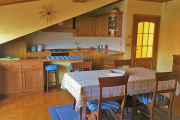 Gîte pour 4 personnes, avec balcon et jardin à San Gregorio