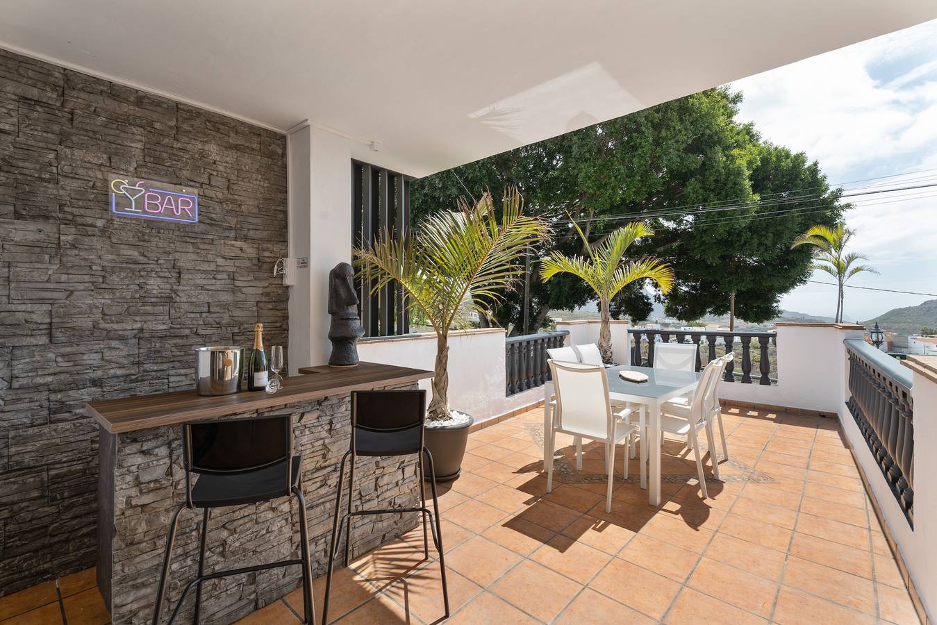 Ferienhaus 'Llano Del Rey' mit Meerblick, privatem Pool und absoluter Ruhe in Arona, Teneriffa Süd