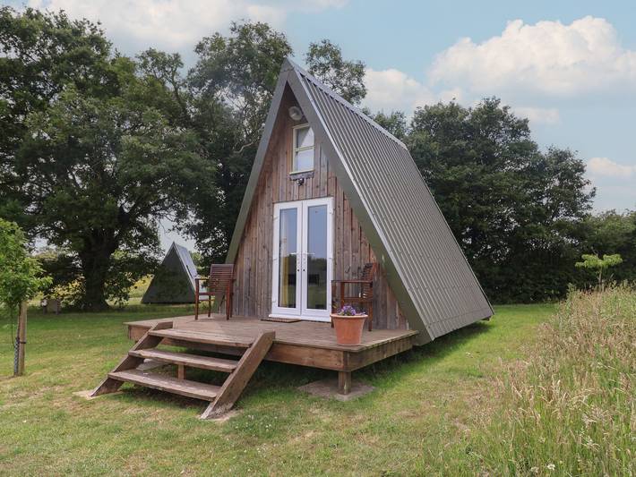 Hut voor 2 personen, met tuin in Suffolk