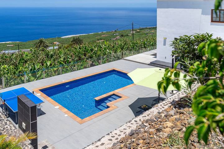 Casa de vacaciones para 4 personas, con Terraza y Jardín en La Palma