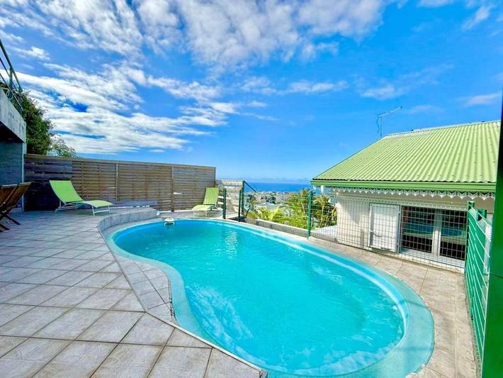 Villa pour 6 personnes, avec piscine et terrasse à Sainte-Marie (Île de la Réunion) - 2