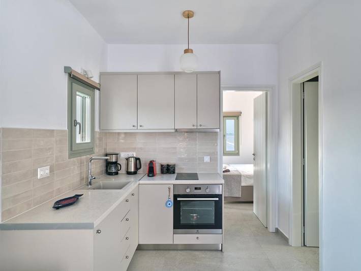 Appartement de vacances pour 3 personnes, avec jardin ainsi que vue et balcon