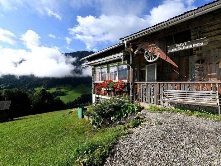 Bergfriedenhütte in Bregenzerwald (Vorarlberg), Au