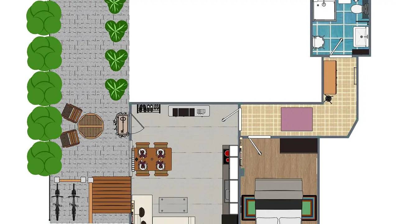 Ganze Ferienwohnung, Ferienwohnung für 4 Personen (55 m²) in Mettlach in Orscholz, Mettlach