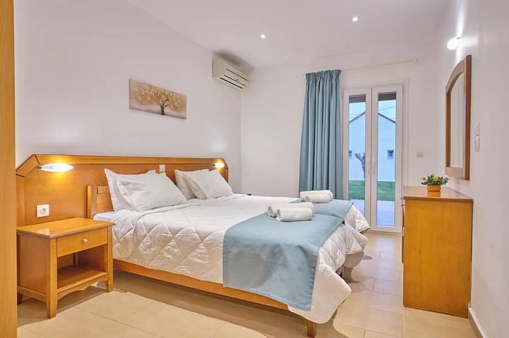 Bungalow für 4 Personen, mit Balkon und Garten auf Korfu - 3