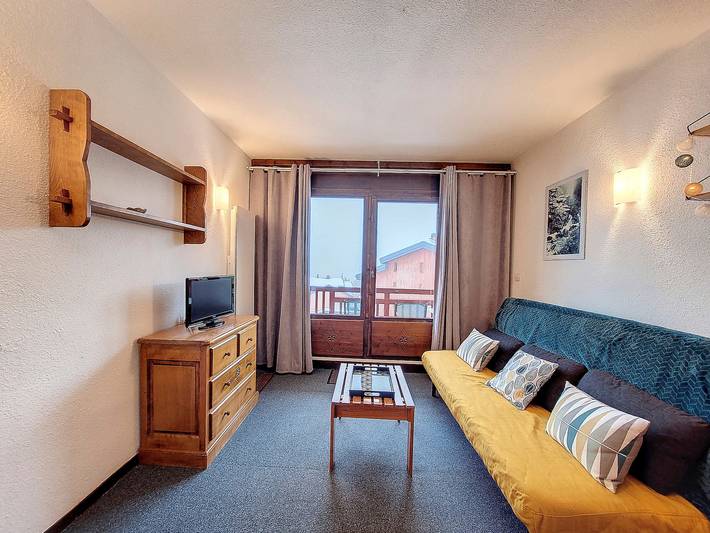 Gîte pour 4 personnes, avec Balcon dans Station De La Rosiere
