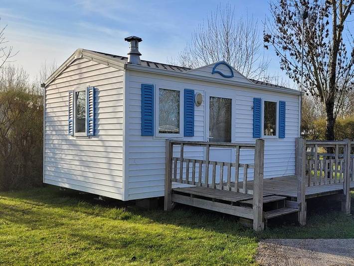 Camping Le Merval - Mobilheim 2 personen - Mh1 Duo 18 m² in Puyravault (Vendée), Fontenay-le-Comte