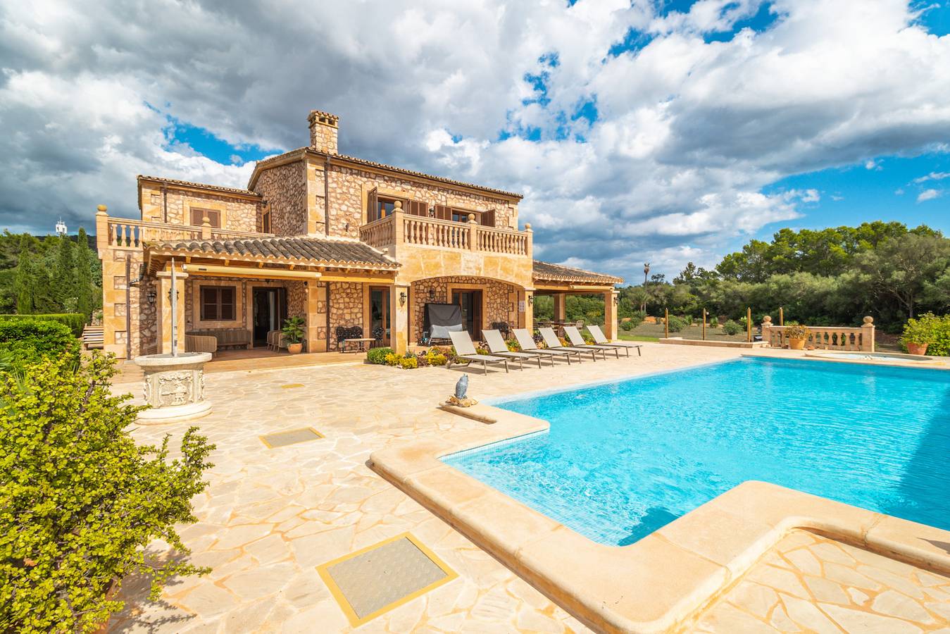 Finca für 10 Personen mit Terrasse in Son Carrió, Sant Llorenç des Cardassar