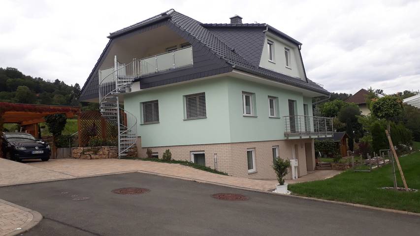 Ferienwohnung für 6 Personen, mit Balkon in Rudolstadt