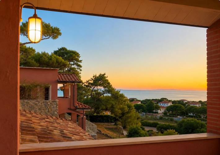 Appart’hôtel pour 4 personnes, avec vue et jardin