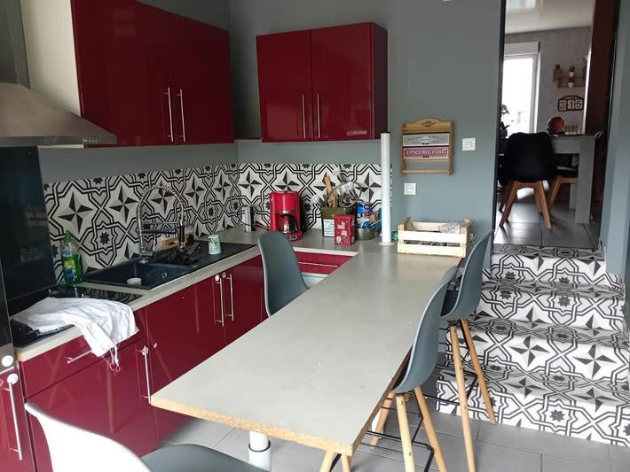 Gîte pour 6 personnes, avec terrasse, animaux acceptés dans Effry