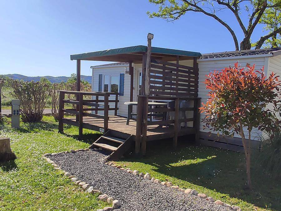 Camping l'Olivier - Mobilhome 6 personnes - Confort "Iris - Jonquille" 3 chambres Climatisé in Massillargues-Attuech, Région d'Alès