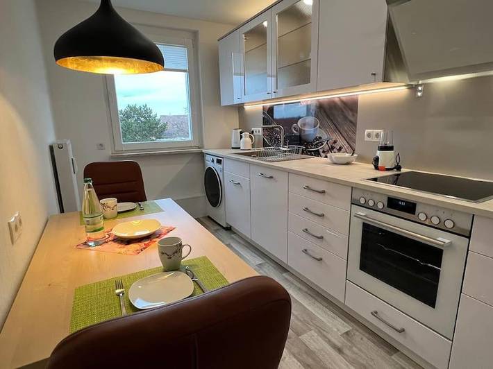 Ferienwohnung für 3 Personen, mit Ausblick in Werdau