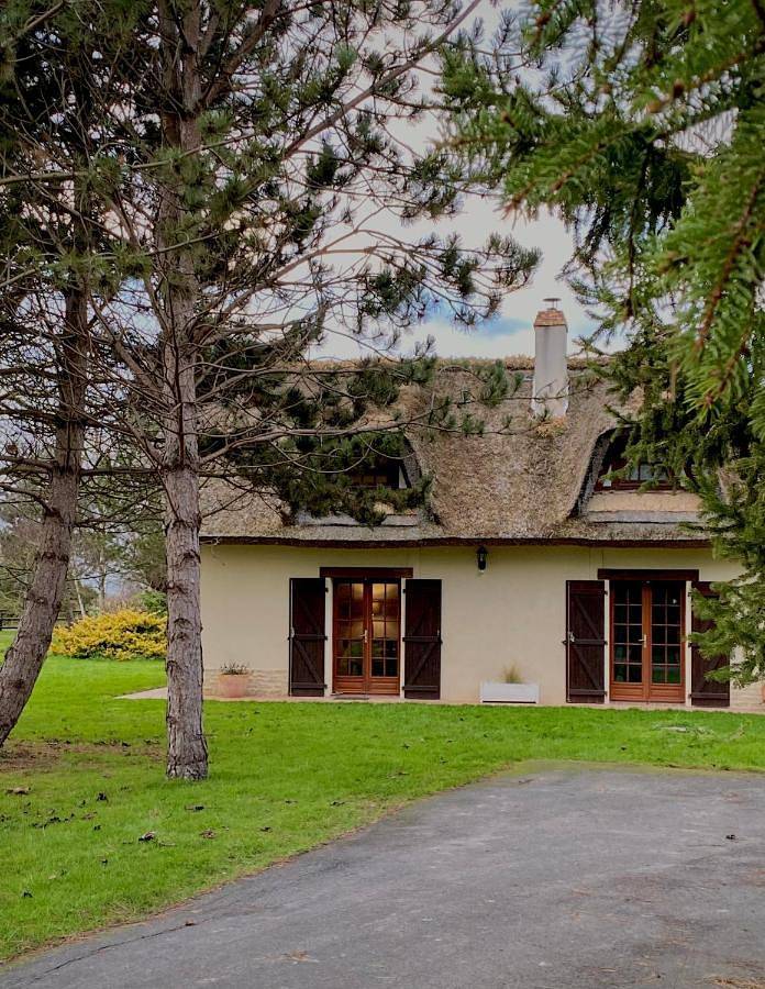 Maison de vacances pour 5 personnes, avec Terrasse ainsi que Jardin et Piscine
