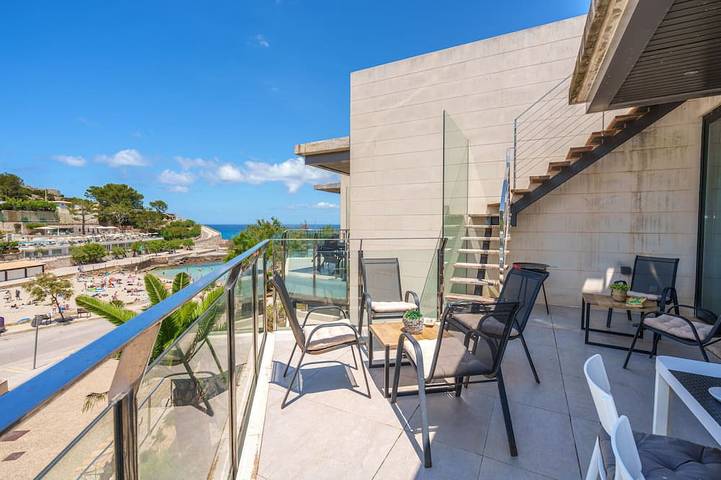 Ferienwohnung für 5 Personen, mit Balkon, mit Haustier in Cala Sant Vicenc