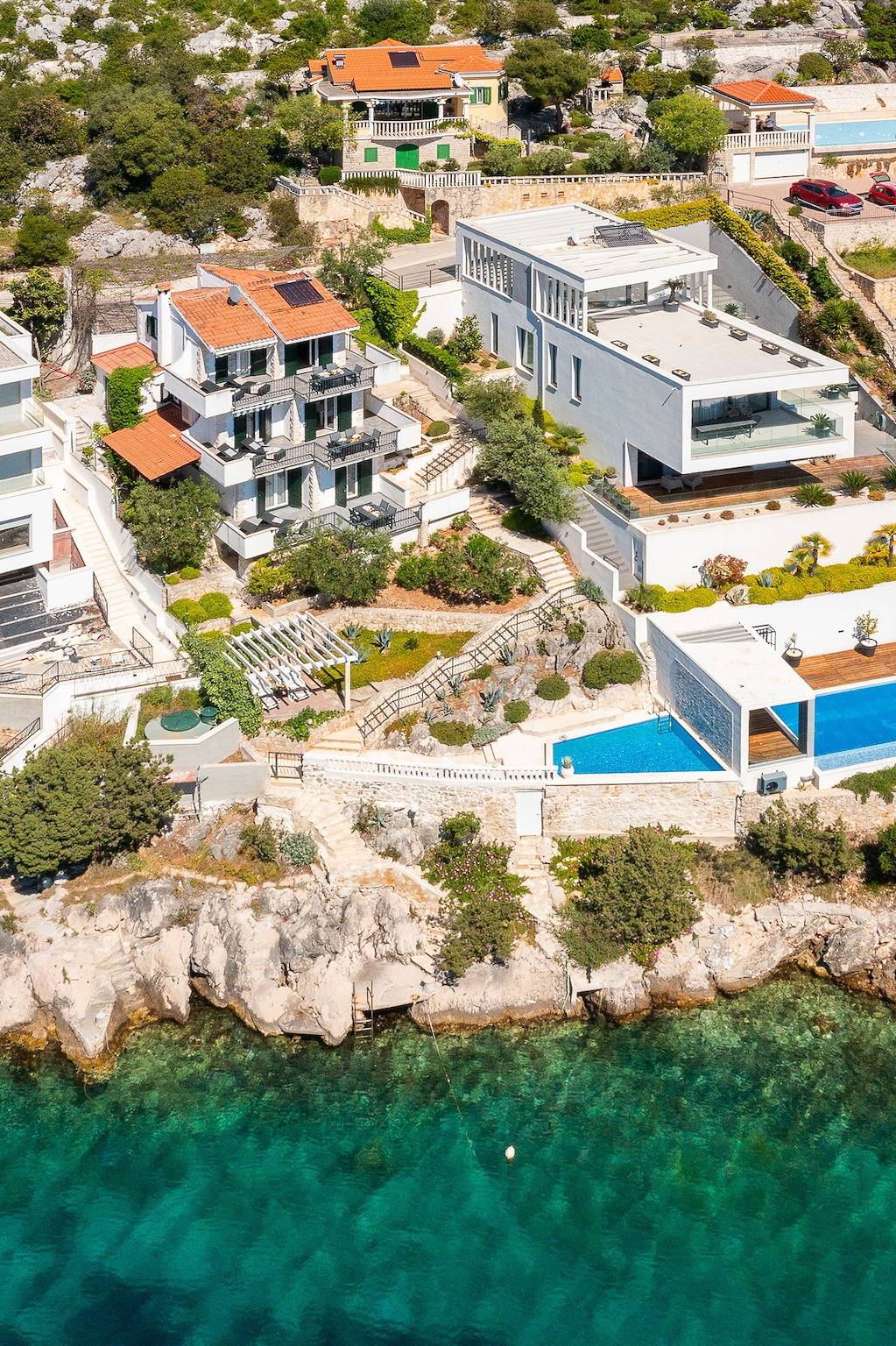 Comfortable and spacious house near beach Cove Ljubljeva, Trogir K-19258 in Vinisce, Split-Dalmatia