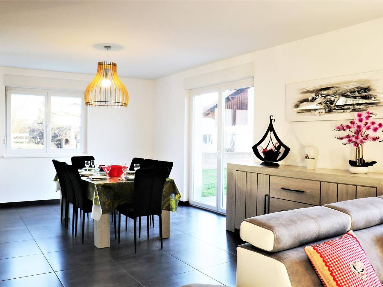 Geräumiges Familienhaus, Haustiere erlaubt in Oberentzen in Oberentzen, Gebweiler und Umgebung