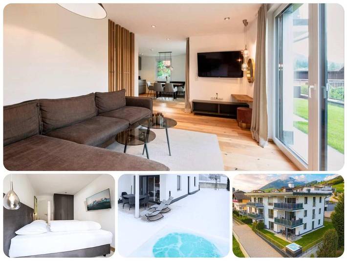 Ferienhaus für 6 Personen, mit Garten und Whirlpool sowie Terrasse, mit Haustier im Zillertal