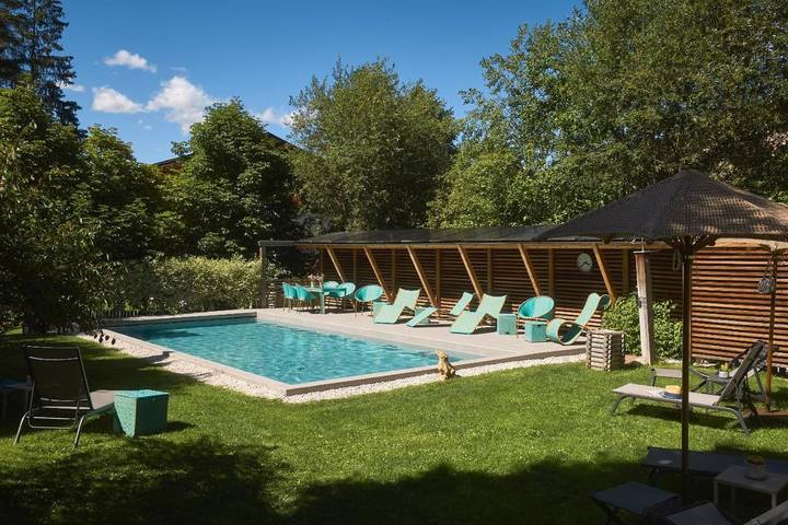 Hotel für 2 Personen, mit Balkon und Garten sowie Pool und Sauna in La Villa - 3