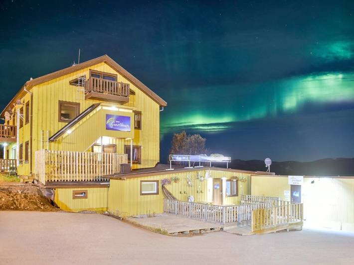 Gîte pour 2 personnes, avec Terrasse et Sauna à Abisko