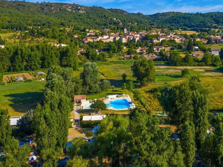 Camping les Prés du Verdon - Mobile home 4 persons - Pmr - Confort 2bed in Lac de Quinson, Quinson