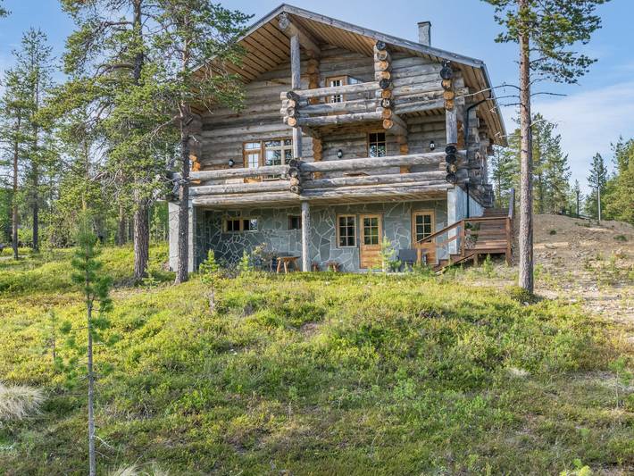 Ferienhaus für 11 Personen, mit Balkon und Terrasse sowie Sauna in Saariselka