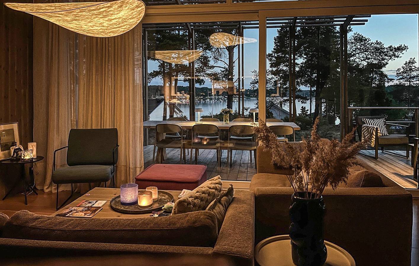 Vacation house for 8 people with terrace in Vikbolandet
