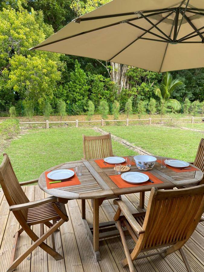 Appartement de vacances pour 4 personnes, avec vue et jardin