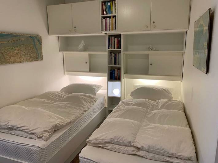 Ferienhaus mit Meerblick für 2 Personen, mit Balkon/Terrasse und Balkon auf den Ostfriesische Inseln - 4