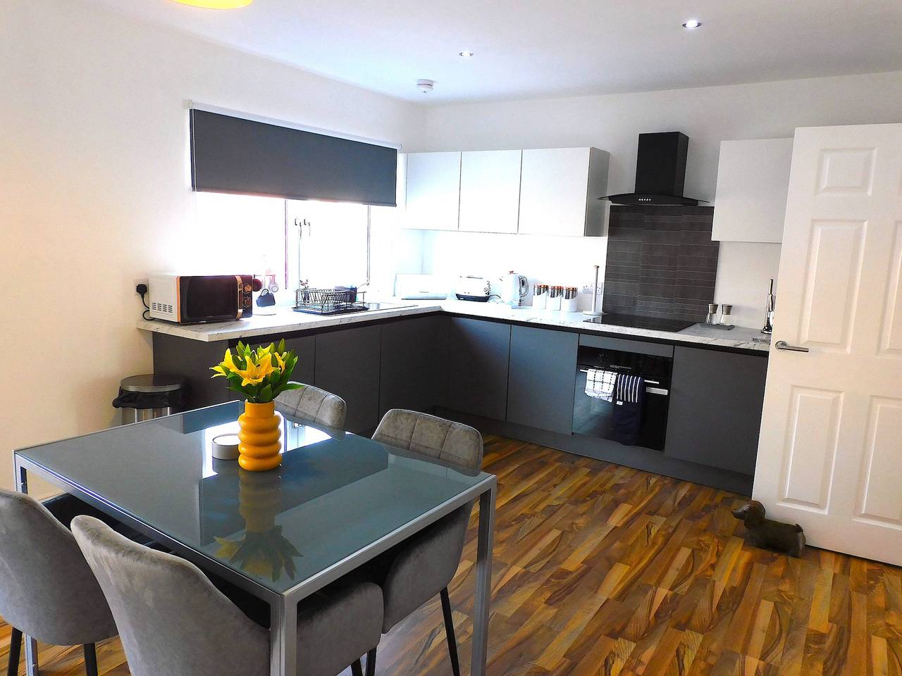 Appartement entier, Appartement de vacances pour 6 personnes avec jardin in Hamilton, South Lanarkshire