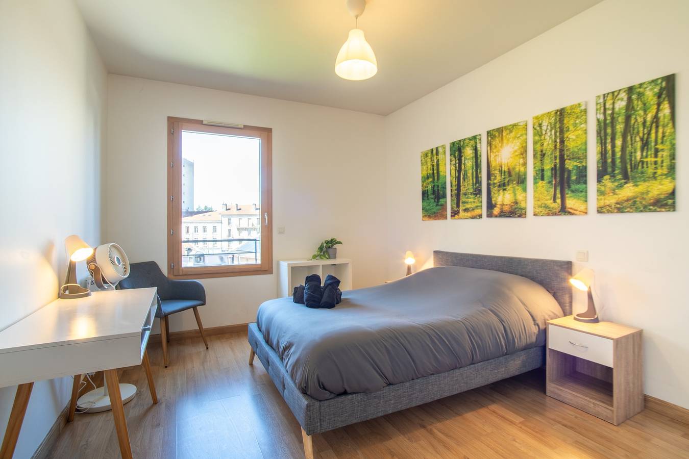 Entire apartment, Cosy Green Bellevue - Avec balcon in Saint-Étienne, Pilat Regional Nature Park