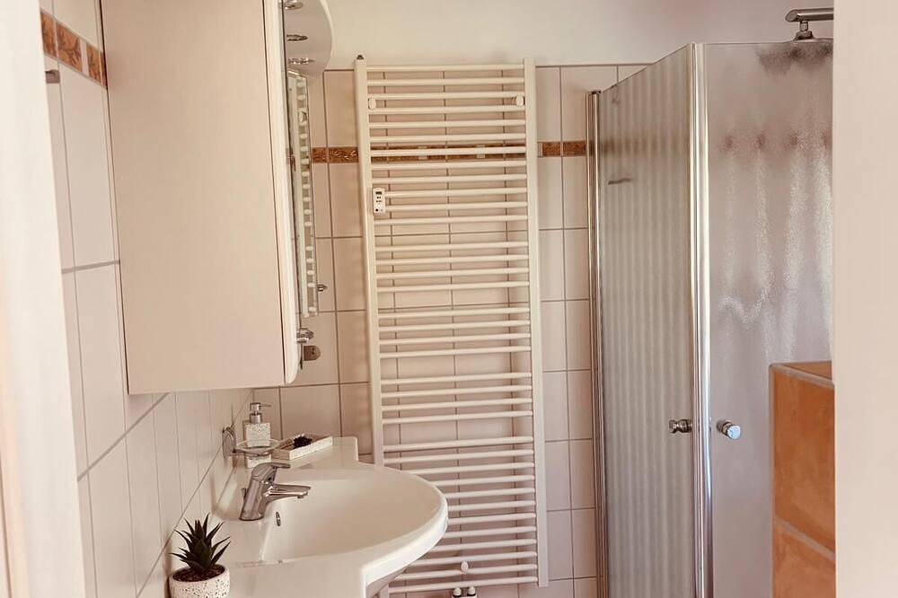 Ferienhaus Dreiflüsse mit Parkplatz in Hann. Münden, Werratal