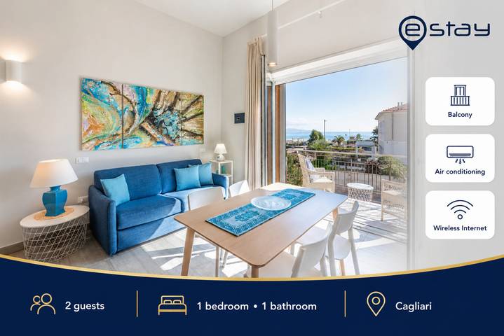 Geheel appartement, Poetto Sea Breeze - Blu in Poetto (Cagliari), Cagliari