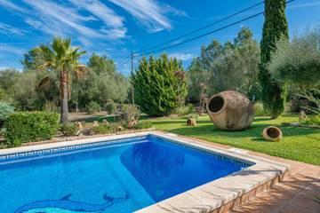 Finca in Sencelles, Mallorca Inselmitte für 9 