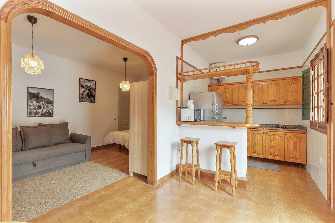 Entire apartment, Holiday Apartment 'Pico' with Shared Terrace, Garden, and Wi-Fi in Tejeda, North Gran Canaria