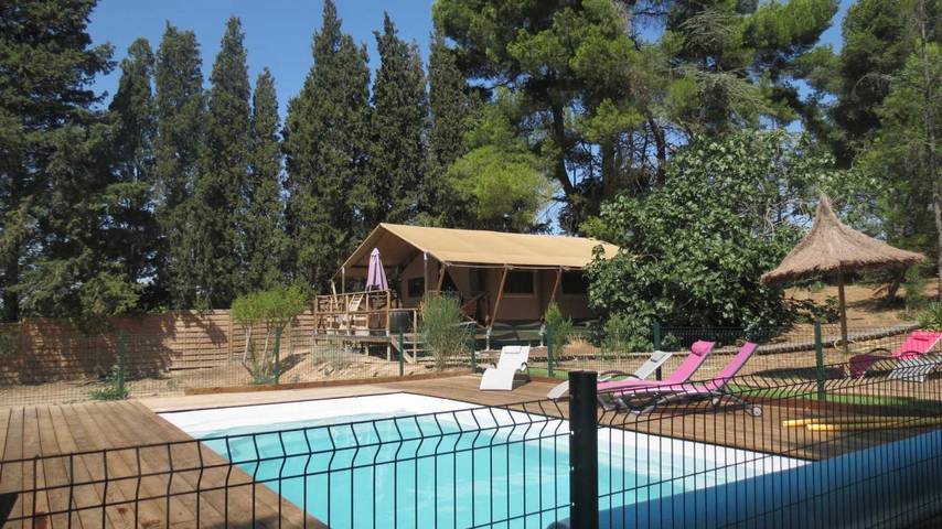 Gîte pour 5 personnes, avec sauna et piscine ainsi que jardin et jacuzzi à Laure-Minervois - 4