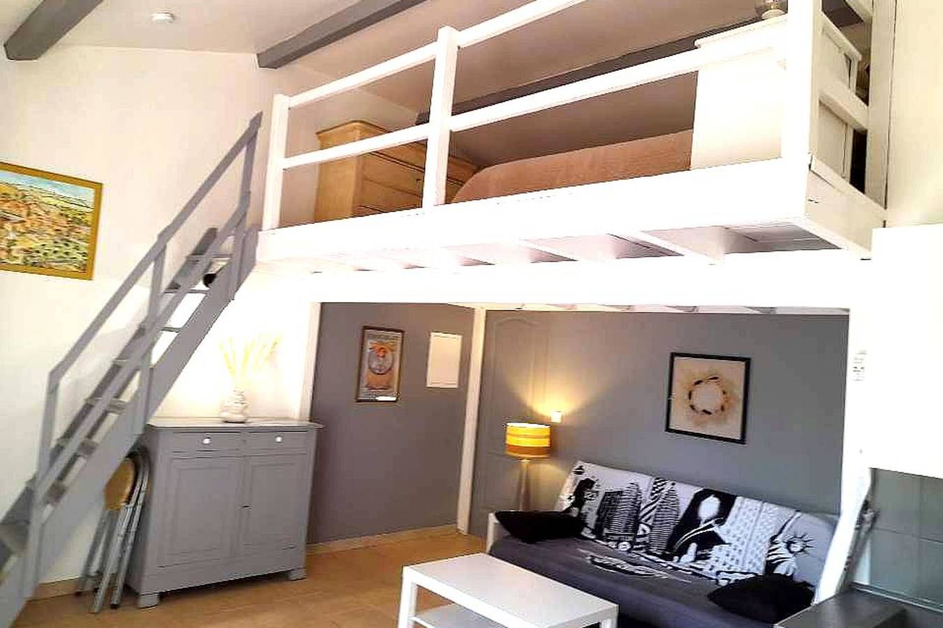 Estudio entero, Studio with Terrace, Garden & Pool, Lorgues in Lorgues, Region de Draguignan