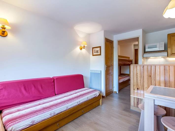 Ganzes Studio, Gemütliches Studio für 4 in La Clusaz, Haustiere erlaubt in La Clusaz, Annecy und Umgebung