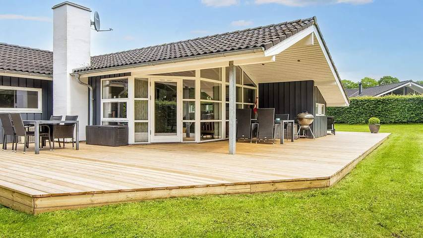 Ferienhaus für 7 Personen, mit Garten und Sauna sowie Whirlpool in Loddenhøj