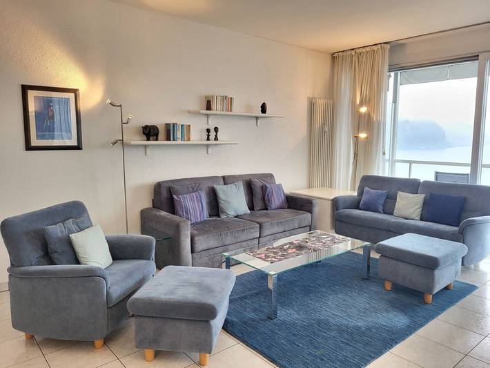Ganze Wohnung, Apartment Eldorado View in Lago di Lugano (ohne Campione, I), Luganersee
