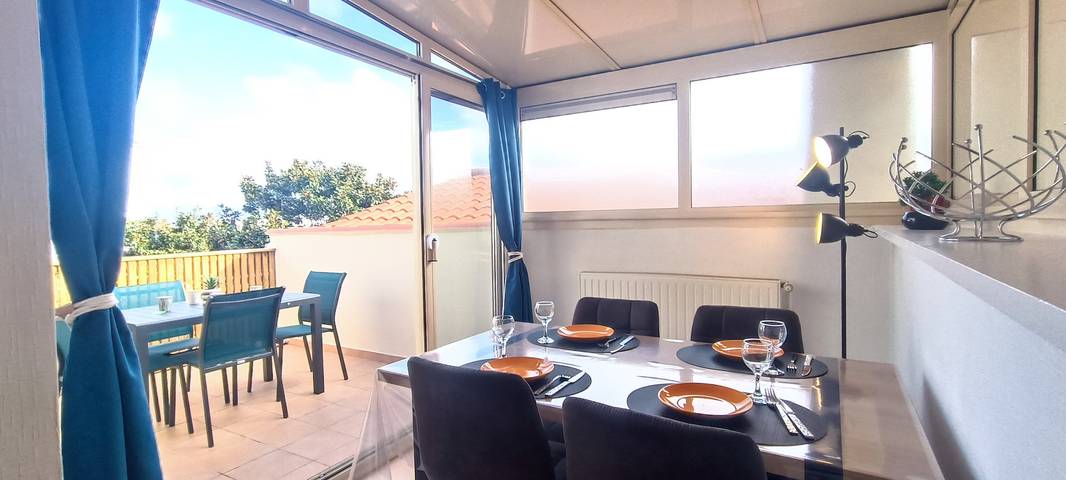 Appartement de vacances pour 4 personnes, avec terrasse