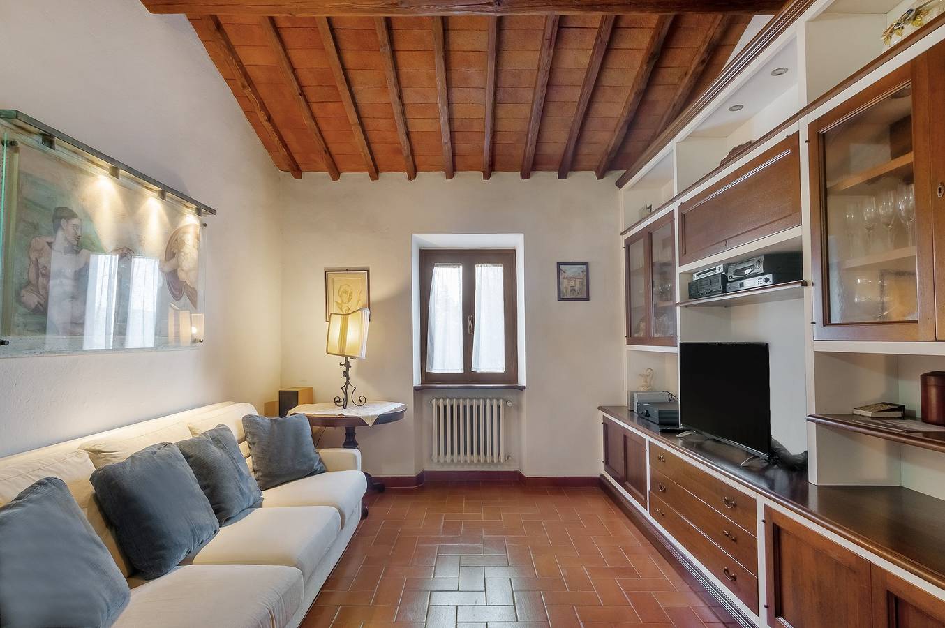 Appartement entier, Maison principale avec vue sur les collines du Chianti et piscine in Greti, Chianti