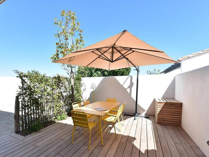 Location de vacances pour 4 personnes, avec terrasse à Saint-Vivien