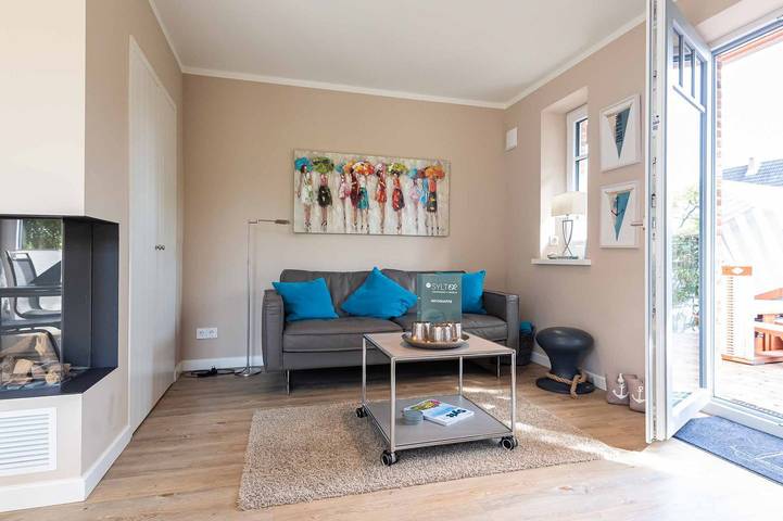 Helles 3-Zimmer Ferienhaus mit ca. 78 m² Wohnfläche, für bis zu 3 Personen in Westerland, Sylt (Gemeinde)