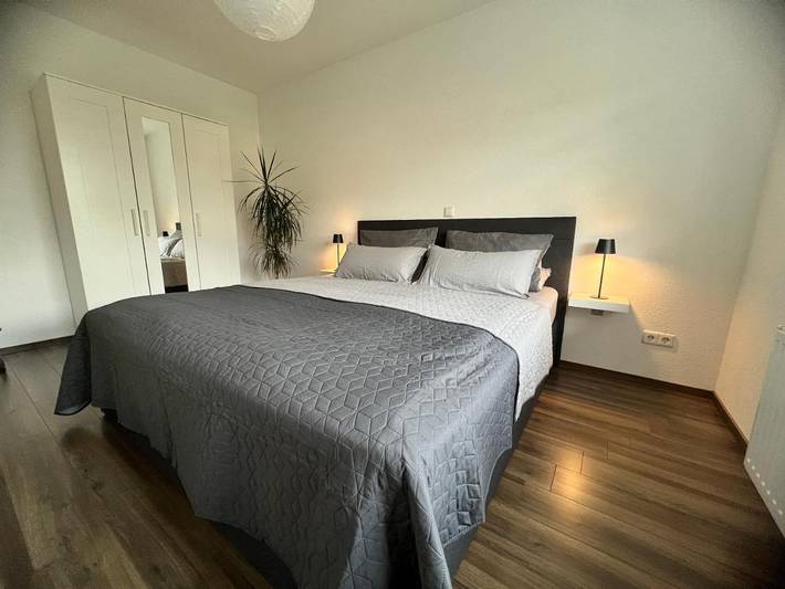 Ferienwohnung für 4 Personen, mit Terrasse und Garten sowie Sauna